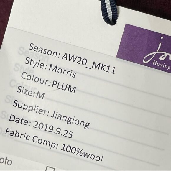 Joules 100% Wool Crewneck Sweater Medium NWT - Picture 5 of 10